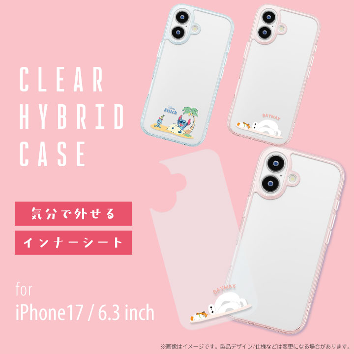アイフォン17 ケース かわいい リロ＆スティッチ ベイマックス おしゃれ スマホケース 耐衝撃 iPhone17 アイフォーン クリア 透明 ディズニー キャラクター |  | 05