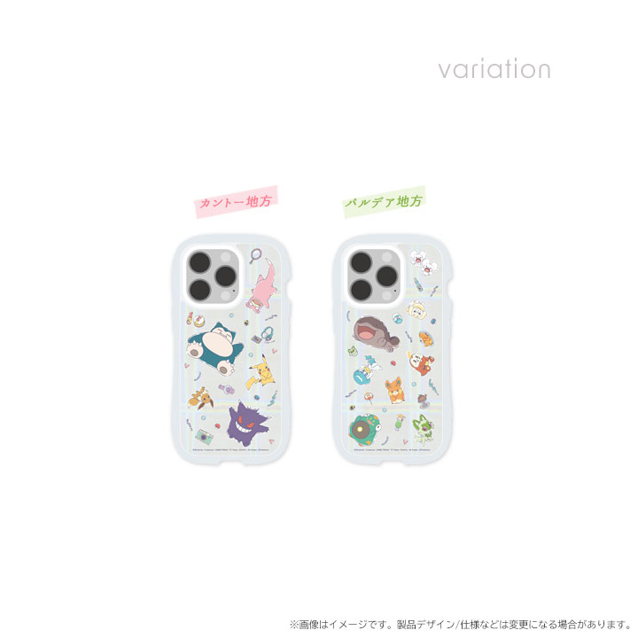 iPhone16Pro クリスタルクリアケース ポケットモンスター