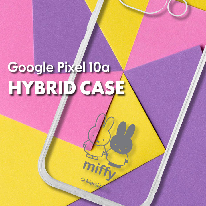 Google Pixel10a クリアケース かわいい ミッフィー キャラクター