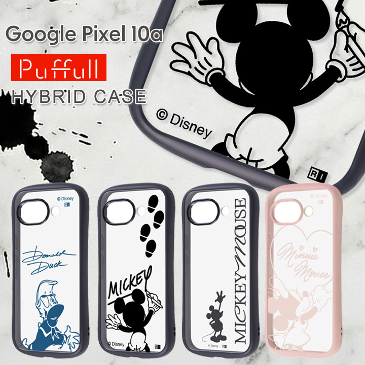 Google Pixel10a クリアケース かわいい ディズニー キャラクター