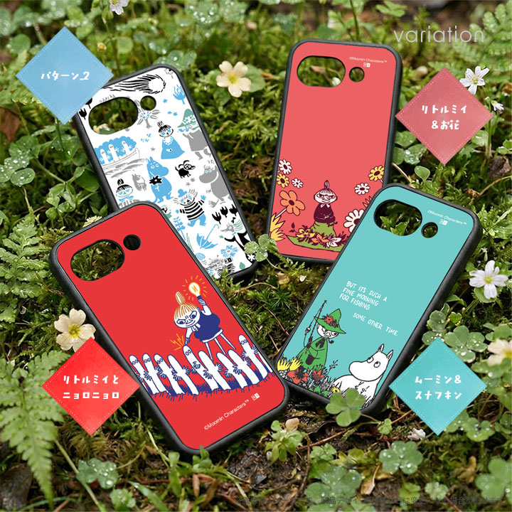Google Pixel10a ケース かわいい ムーミン リトルミイ キャラクター