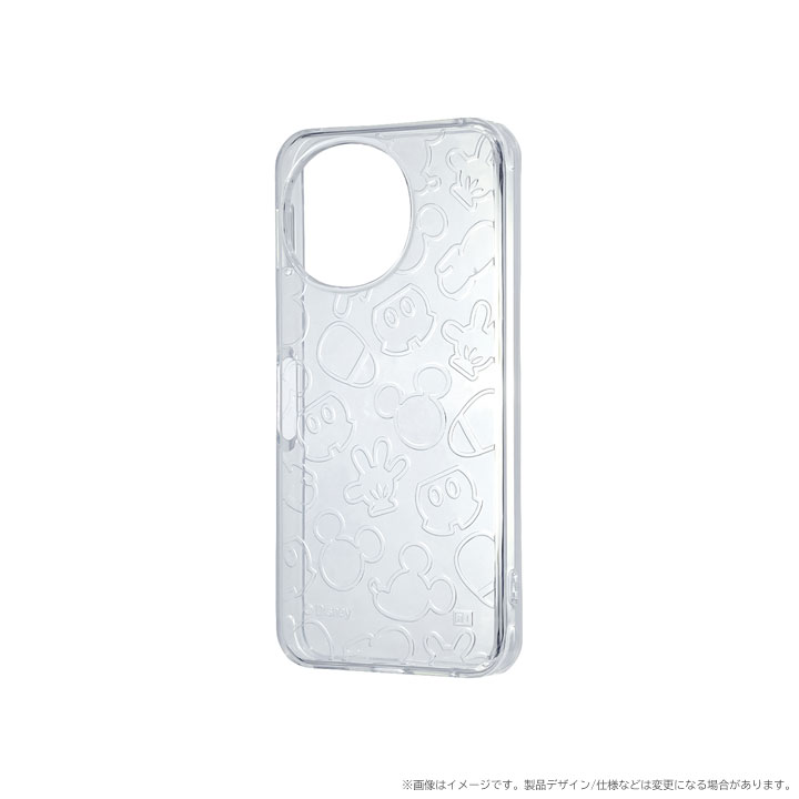 AQUOSsense9 SH-53E ディズニー TPUソフトケース キラキラ ミッキー