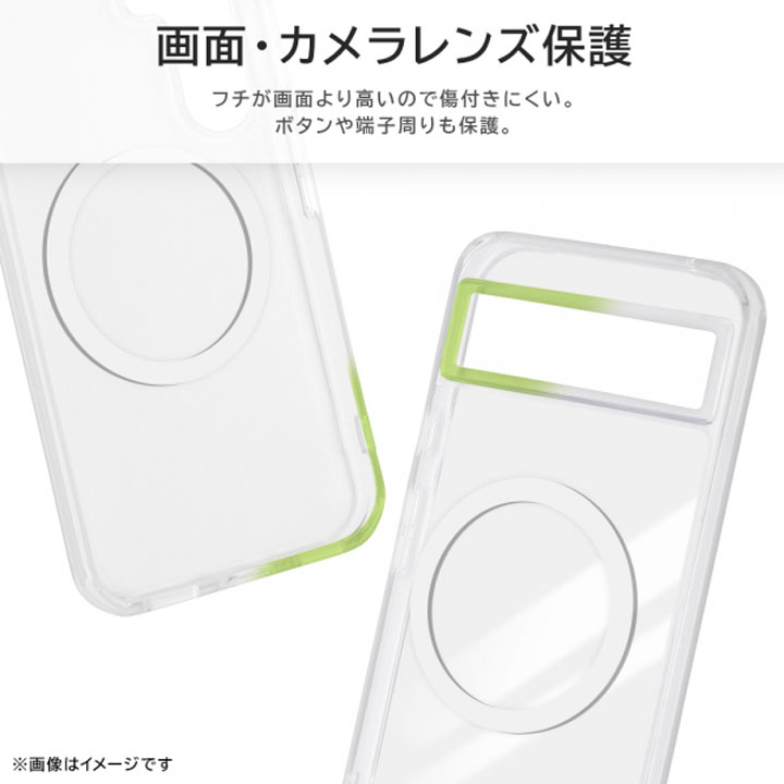 Google Pixel8a ケース 耐衝撃 MagSafe対応 ハイブリッドケース