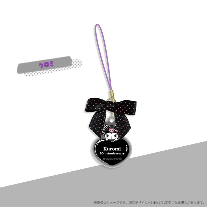 マイメロディ＆クロミ ピンクブラックパーティ モバイルアクリル