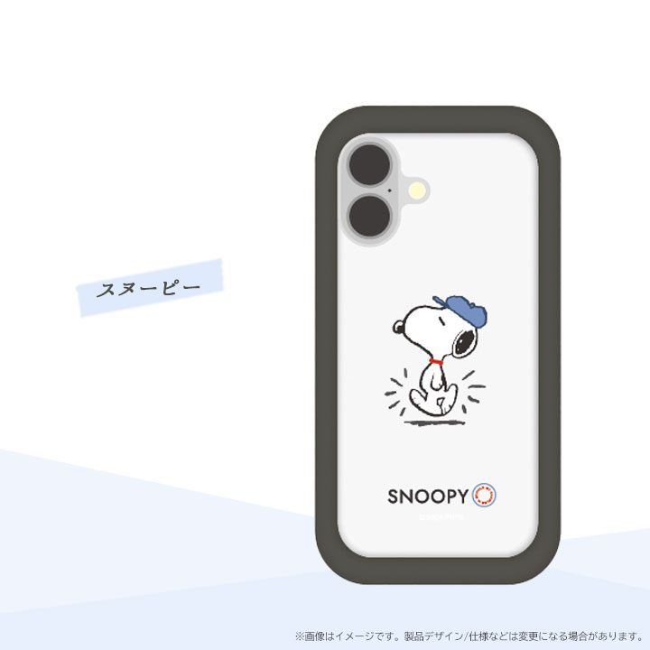 CASETiFY スヌーピー iPhone16ケース iPhone16 プランプフレームケース スヌーピー SNOOPY 総柄