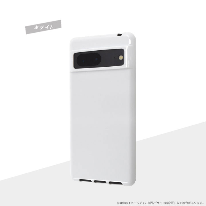 Google Pixel7 ソフトケース クリア ブラック ホワイト カバー