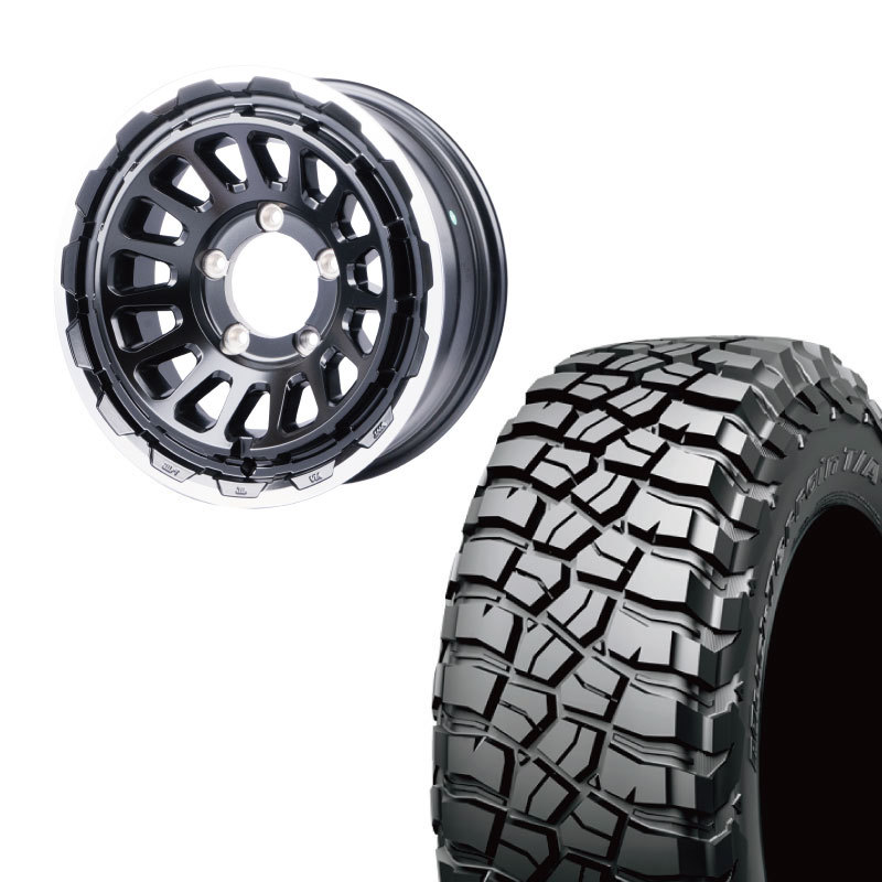 マッドテレーン 225/75R16 BFGoodrich MUD-Terrain T/A KM3 BL