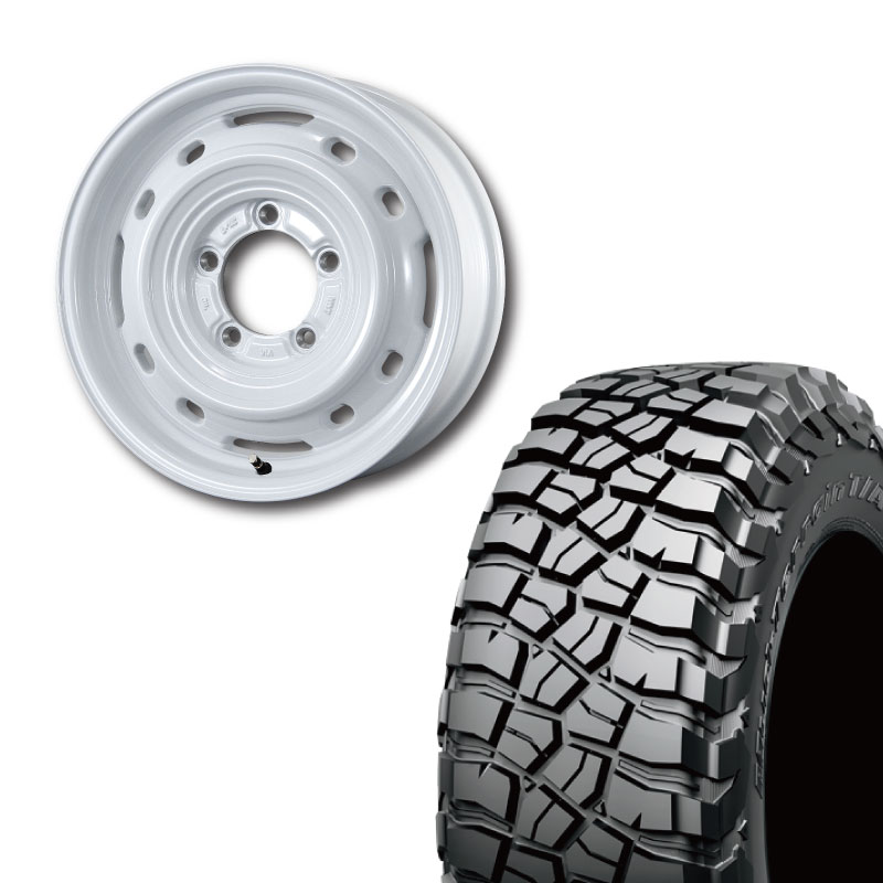 マッドテレーン 225/75R16 BFGoodrich MUD-TERRAIN T/A KM3 RBL