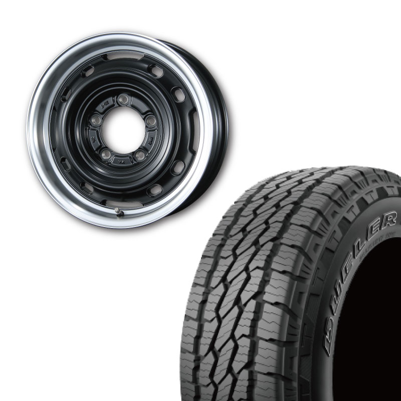 DUELER 215/70R16 BRIDGESTONE A/T 002 OWL(ホワイトレター