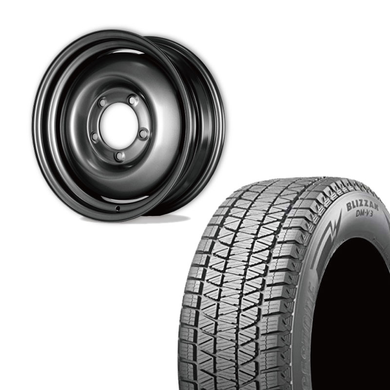 ブリザック 175/80R16 BRIDGESTONE BLIZZAK DM-V3&オールドスタイル