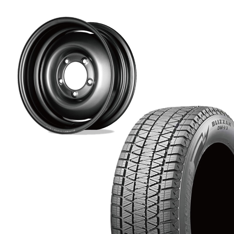 ブリザック 215/70R16 BRIDGESTONE BLIZZAK DM-V3&オールドスタイル