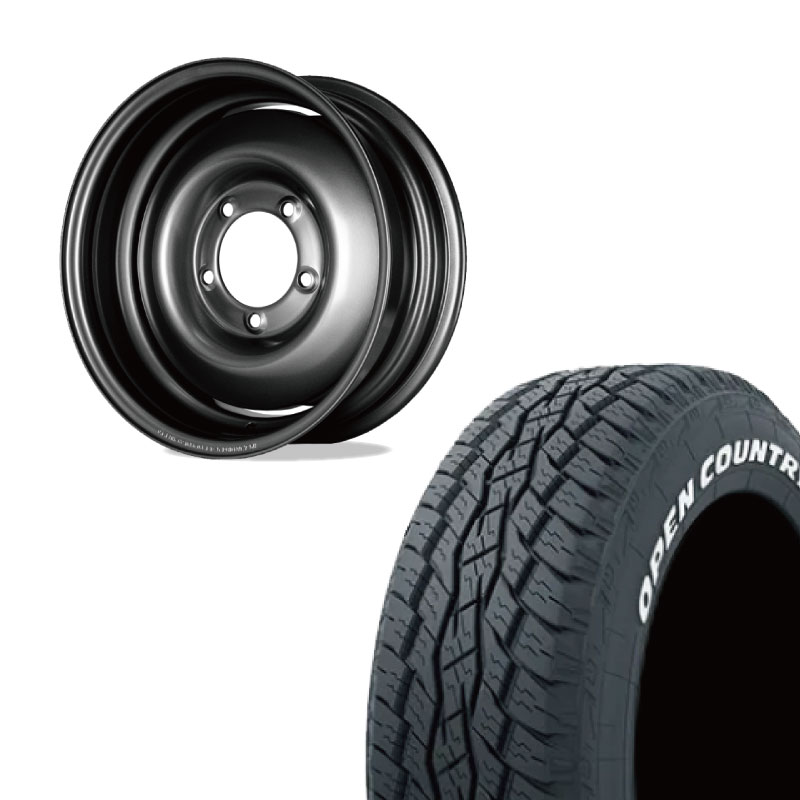 OPEN COUNTRY 215/70R16 TOYO TIRES A/T EX WL(ホワイトレター