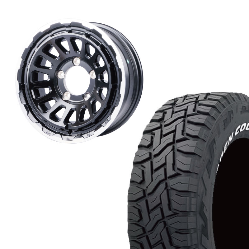 OPEN COUNTRY 225/70R16 TOYO TIRES R/T WL(ホワイトレター)&UNIONRIM