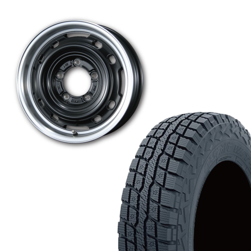 OBSERVE 185/85R16 TOYO TIRES W/T-R&UNIONRIM TX 16×5.5J +20 139.7
