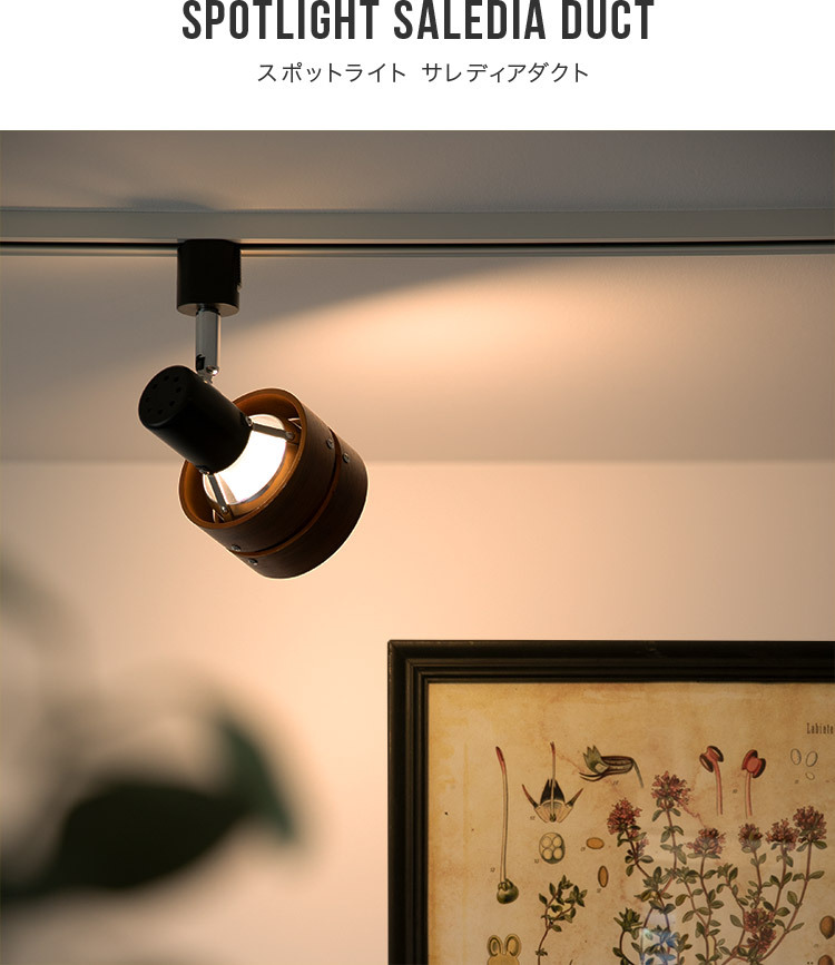 ダクトレール スポットライト 1灯 サレディアダクト|電気 ダクトレール用 賃貸 ダクトライト 照明 間接照明 led おしゃれ 一人暮らし北欧 照明器具 リビング用 居間用 ダイニング用 食卓用 寝室 ランプ かわいい ライト 子供部屋