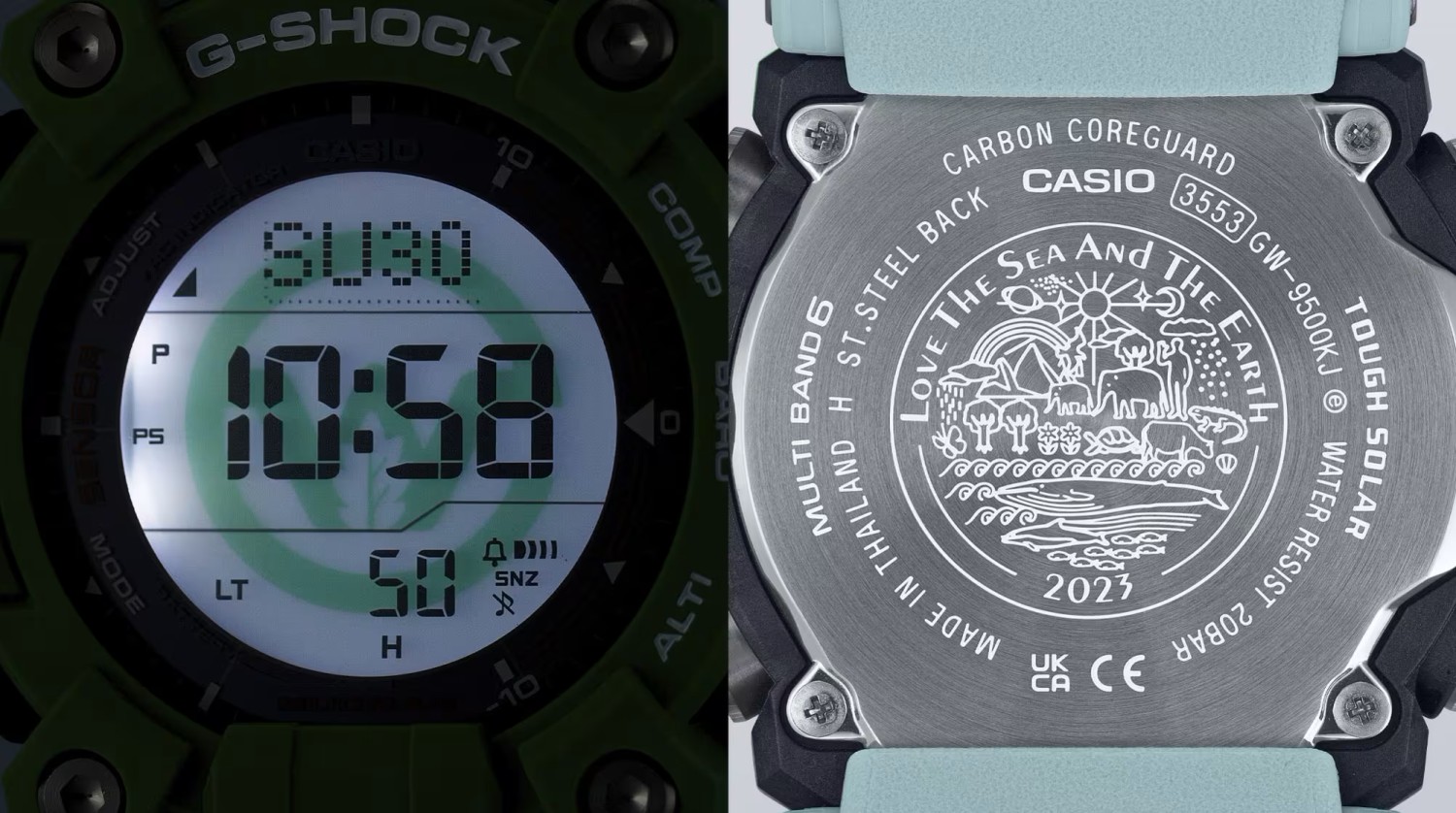 G-SHOCK CASIO 国内正規品 GW-9500KJ-3JR MUDMAN EARTHWATCH