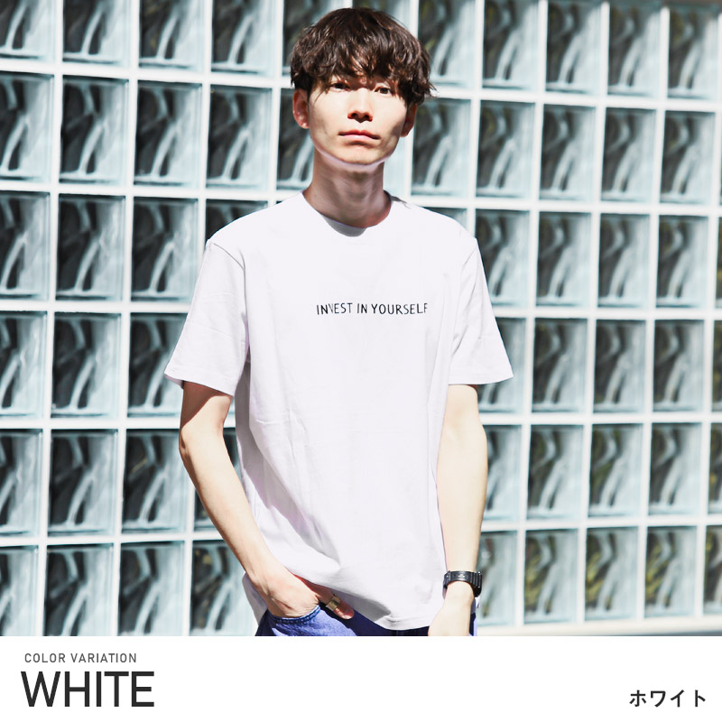 Tシャツ メンズ トップス 韓国 韓国系 カジュアル クルーネック トップス バックロゴ プリント ロゴ 半袖 1480 Clothes Unit 通販 Yahoo ショッピング