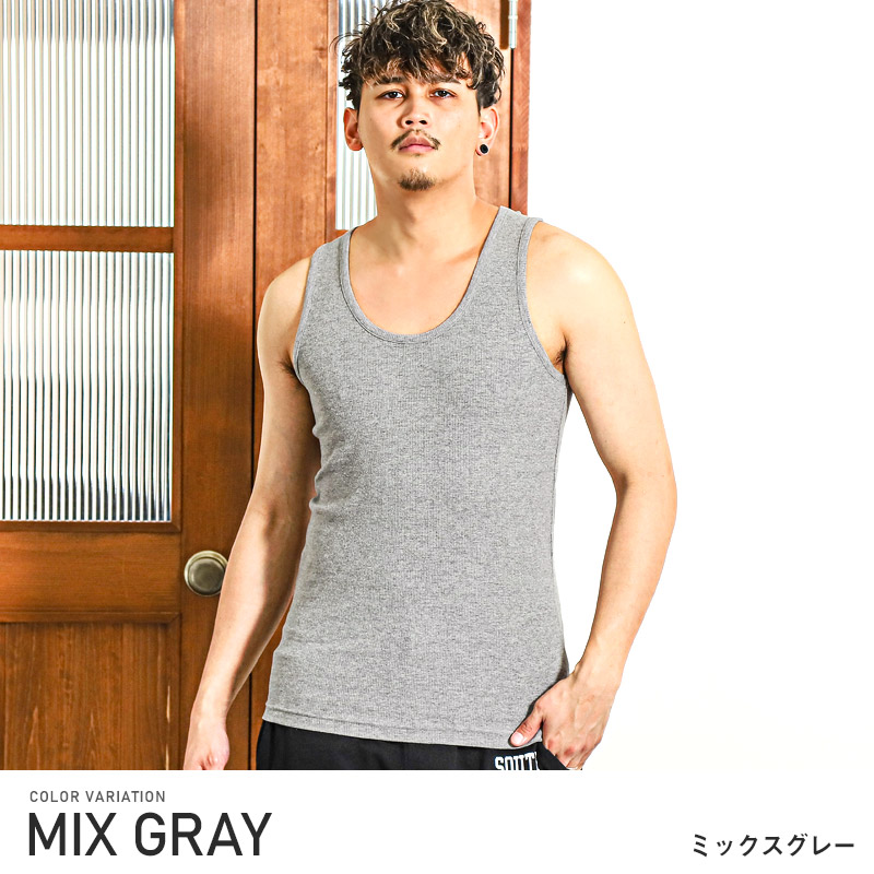 タンクトップ メンズ ノースリーブ テレコ 凸凹 無地 インナー スリム メンズタンクトップ メンズ肌着 トップス カットソー クルーネック 透け防止 ホワイト ブラック グレー シンプル タイト 細身 カジュアル aa-2378 4