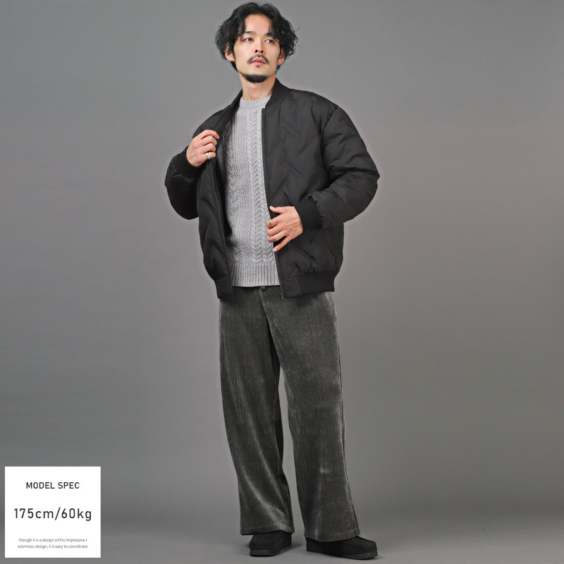 ワイドパンツ メンズ ボトムス コーデュロイ イージーパンツ 無地 ワイド モード 秋冬 |  | 12