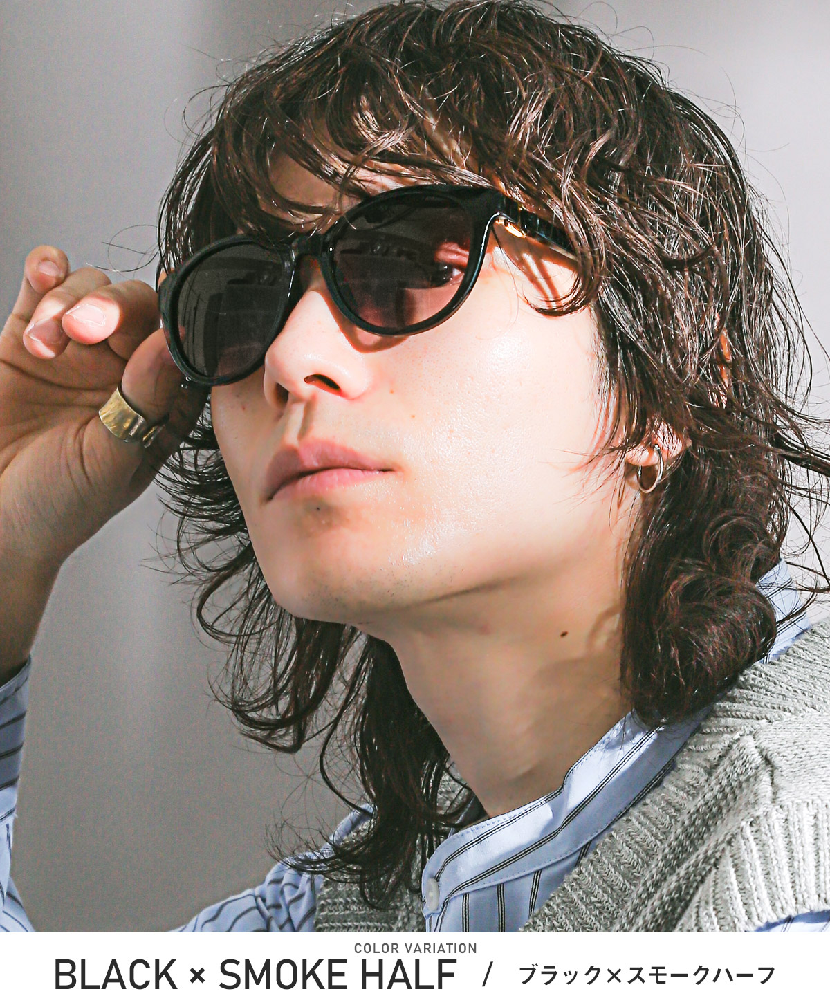 サングラス メンズ フォックス 伊達メガネ レディース カラーレンズ UVカット デミ柄 黒縁 夏 |  | 07