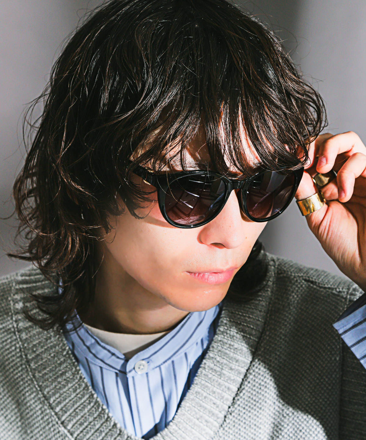 サングラス メンズ フォックス 伊達メガネ レディース カラーレンズ UVカット デミ柄 黒縁 夏 |  | 05