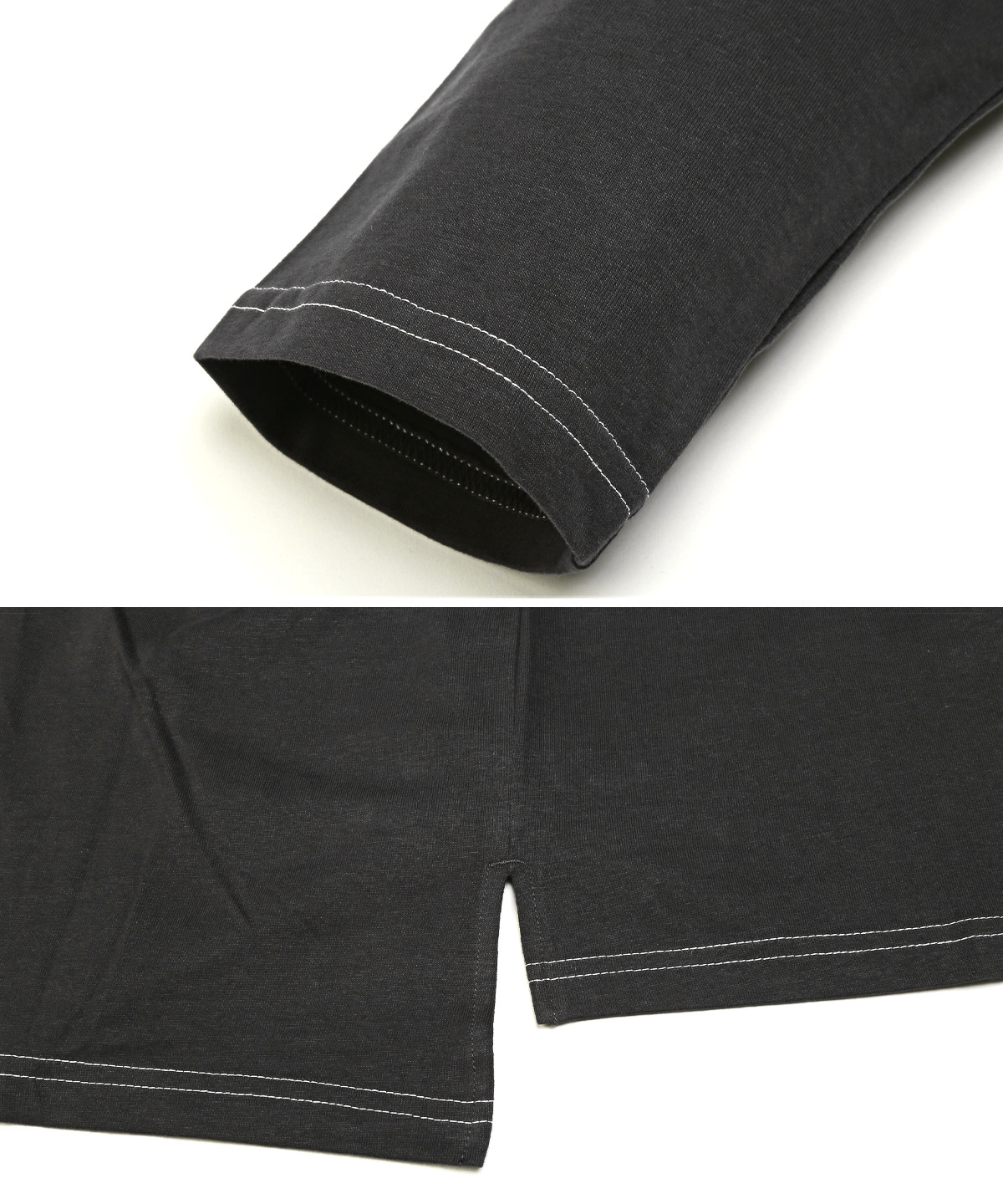 ロンT 長袖 Tシャツ メンズ トップス 無地 ビッグシルエット 胸ポケット ステッチ ルーズ |  | 13