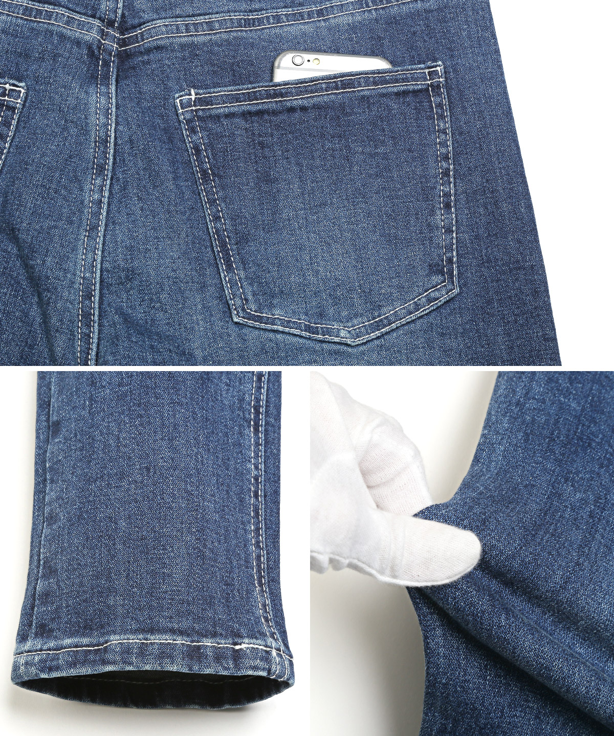 デニムパンツ メンズ ボトムス ストレッチ スキニー デニム ジーンズ 