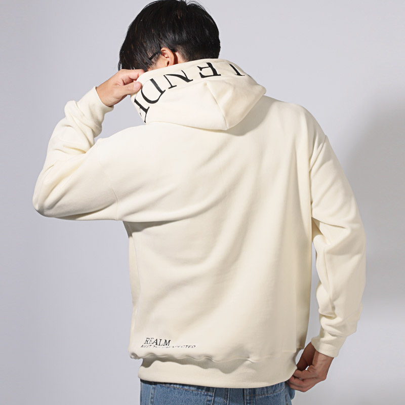 フーディ― マイクロスエード パーカー メンズ 長袖 プルパーカー 裏起毛 両面 あったか 秋 冬 刺繍 ロゴ aa-3302 |  | 05