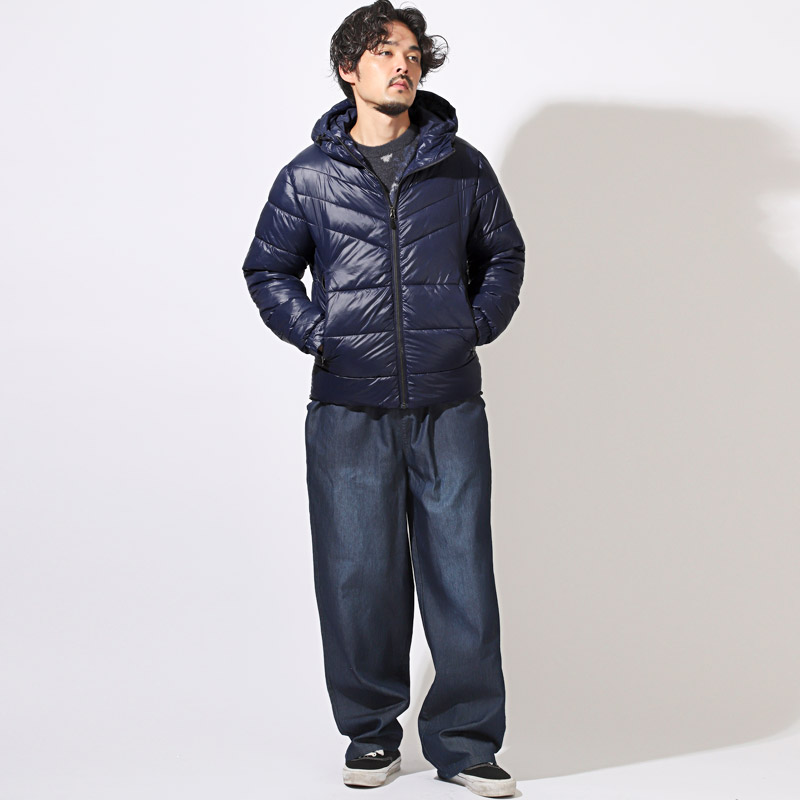 ブルゾン キルト アウター 防風 撥水 中綿ジャケット メンズ レディース フェイクダウン 防寒 暖か 無地 スタンドネック aa-3387 |  | 07