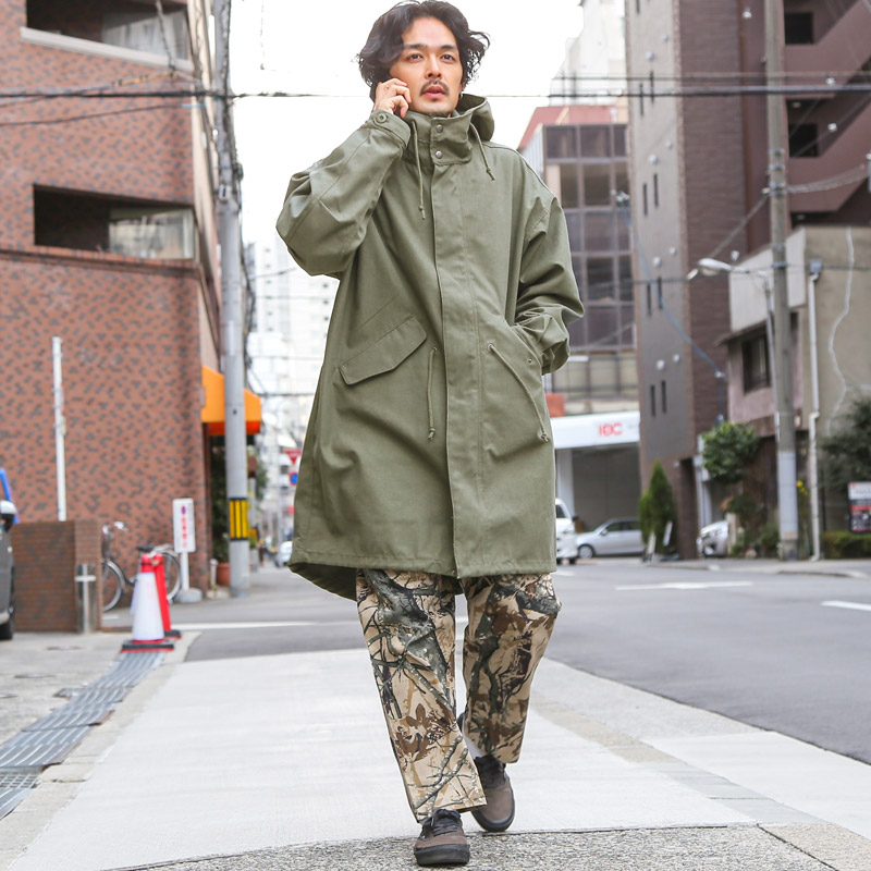 モッズコート アウター コート オーバーサイズ M-51 メンズ ミリタリー