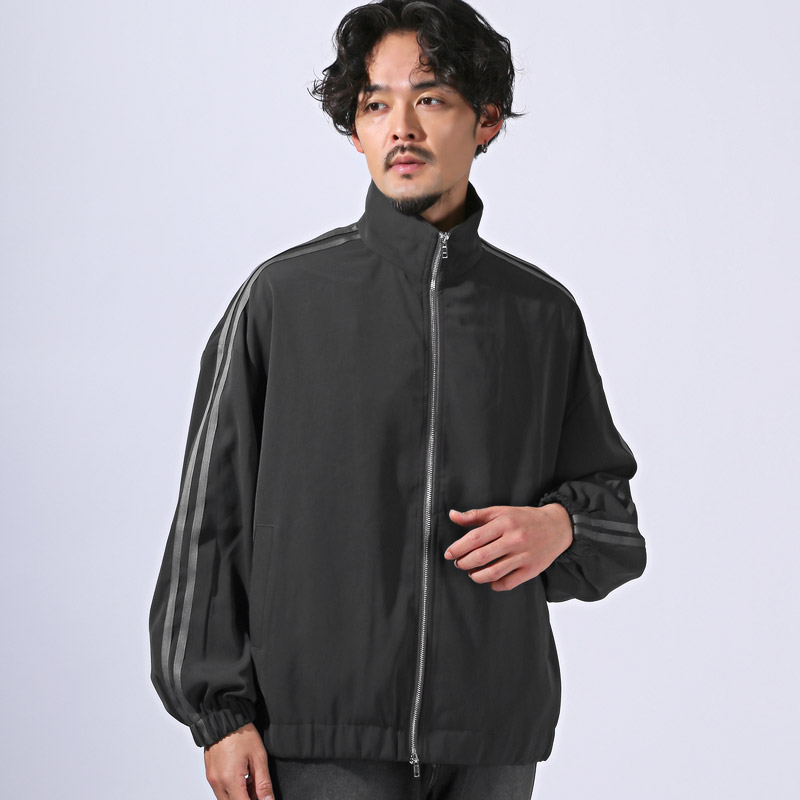 トラックジャケット アウター ジャケット メンズ レディース 長袖 薄手 オーバーサイズ 大きいサイズ コーチジャケット aa-3471 |  | 03