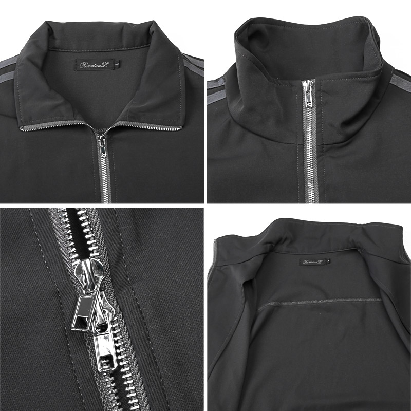 トラックジャケット アウター ジャケット メンズ レディース 長袖 薄手 オーバーサイズ 大きいサイズ コーチジャケット aa-3471 |  | 13