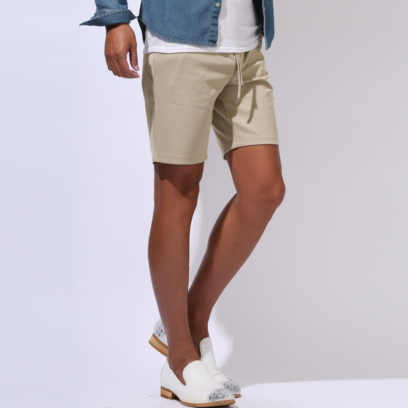 メンズ 短パン 膝上 ショート丈 イージーパンツ ショートパンツ ショーツ ハーフパンツ イージーケア M L XL aa-3592 |  | 03