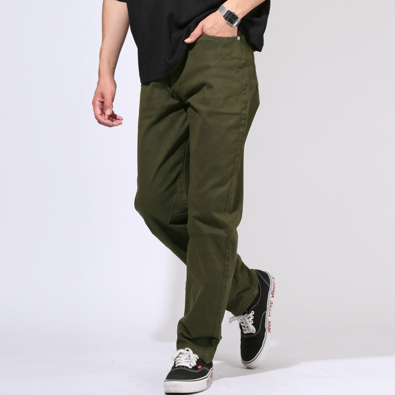チノパン メンズ ワークパンツ テーパードパンツ ワイドパンツ ツイルパンツ 無地 ストレッチ 大きいサイズ 伸縮性 aa-3607 |  | 04