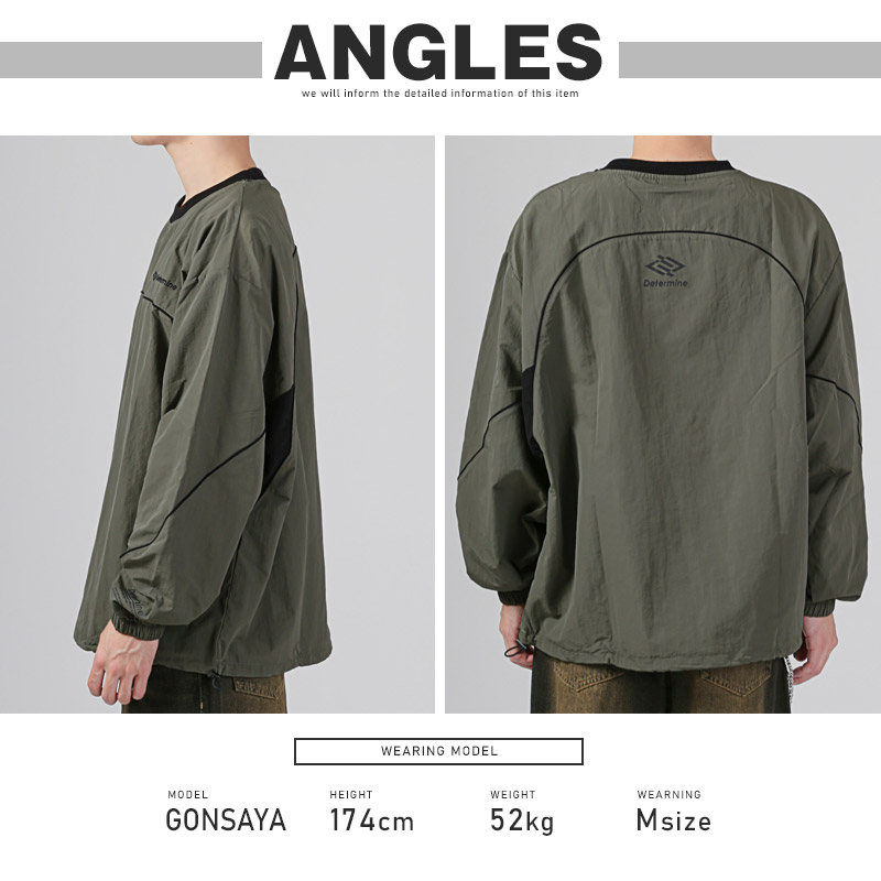 ロンT メンズ トップス ナイロン ナイロンシャツ プルオーバー ゲームシャツ ユニフォームシャツ ゲームジャージ aa-3733 |  | 12