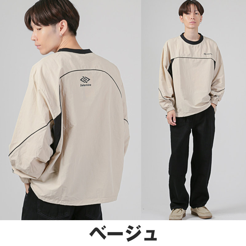 ロンT メンズ トップス ナイロン ナイロンシャツ プルオーバー ゲームシャツ ユニフォームシャツ ゲームジャージ aa-3733 |  | 11