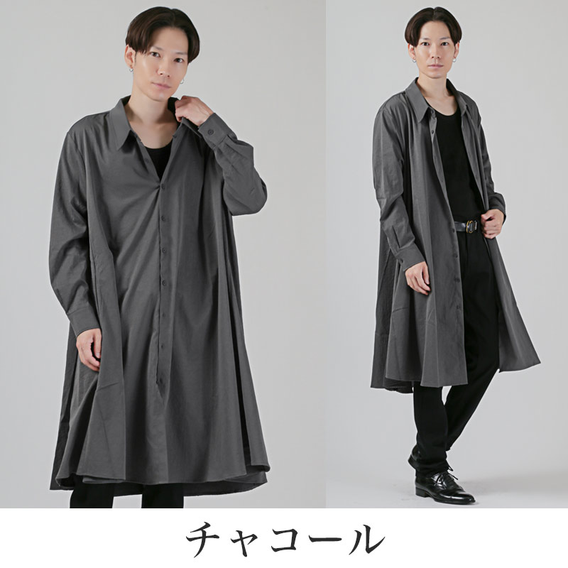 メンズ レディース ロングコート トレンチコート コート スプリングコート シャツコート　aa-3754 |  | 10