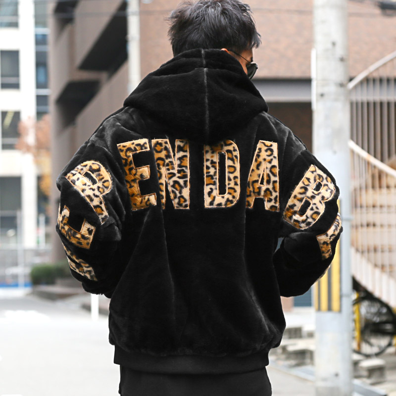 メンズ ファーコート ブルゾン フェイクファー ジャケット ファー 