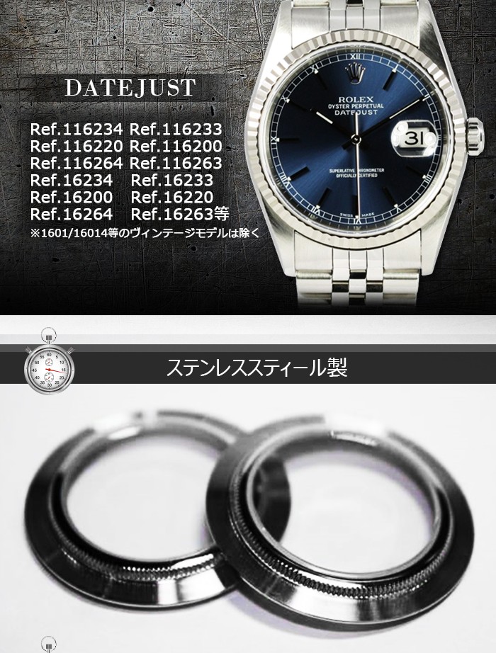 ROLEX用　サファイアクリスタルシースルーバックケース　デイトナ サブマリーナー　GMTマスター　エクスプローラー　デイトジャスト　ロレックス　パーツ