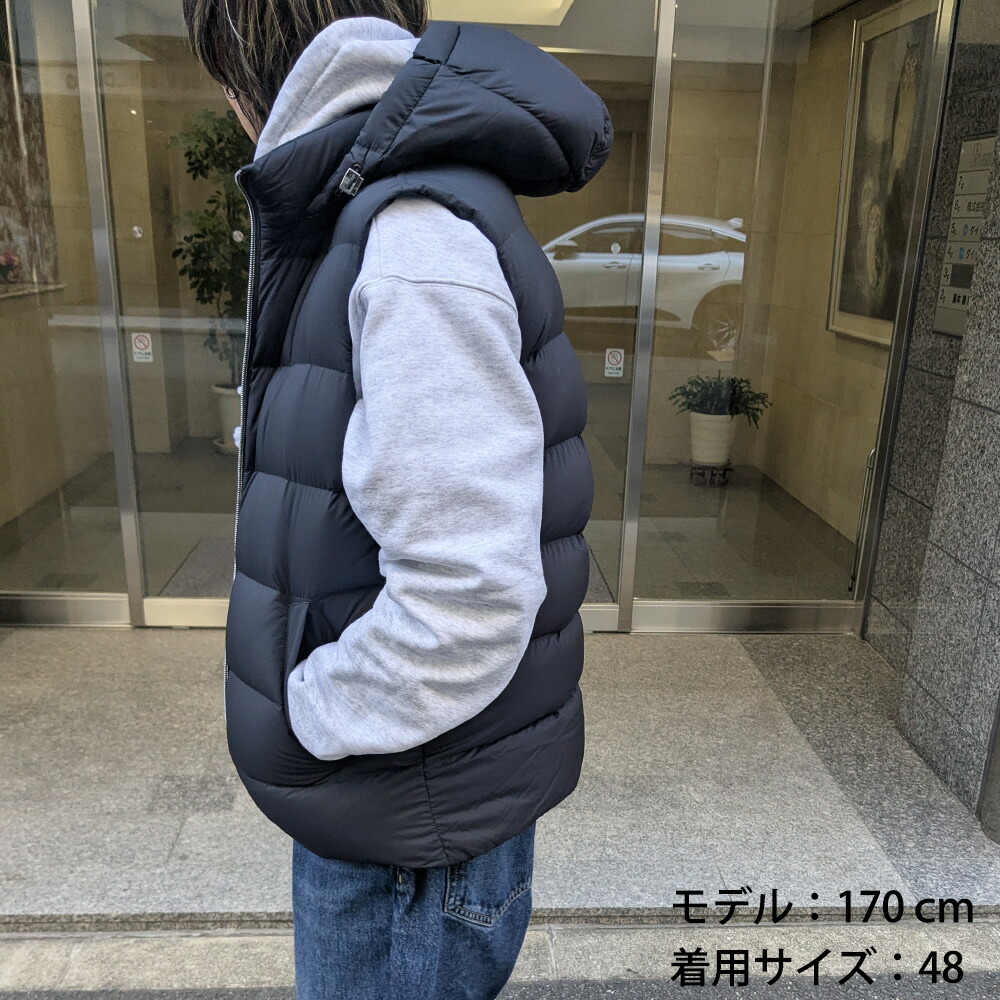 並行輸入品】ヘルノ HERNO ダウンベスト メンズ エコアージュ フード