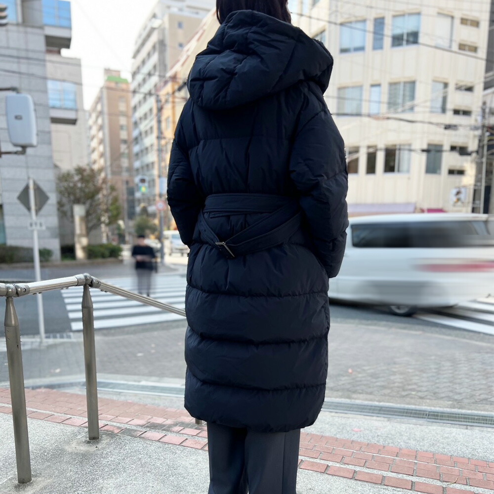 Sサイズ/タトラスダウンコート アウター ブラック 黒 ロング タトラス TATRAS ダウンジャケット コート ヘリコニア ロングダウン