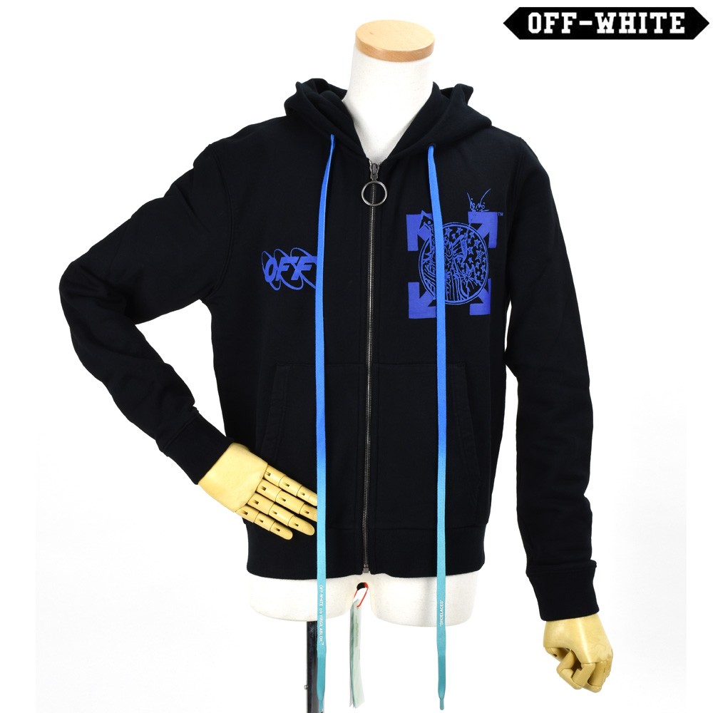 off white オフホワイト OMBE001F19E30017 1030 ジップアップ