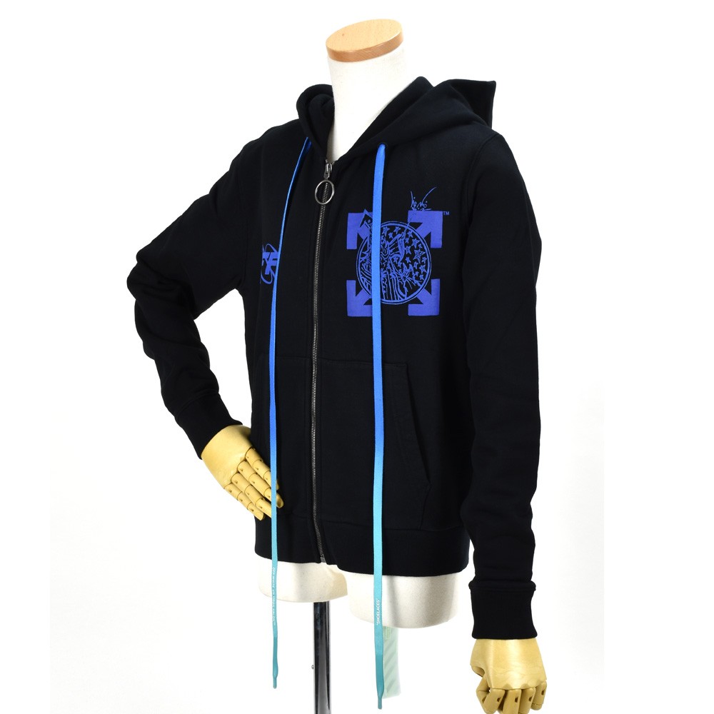 Off-White_19FW アロースリムフィット フードパーカー BLACK ボーナスストア 誰でも+5% 8/15 0:00〜8/18 23:59】 オフ