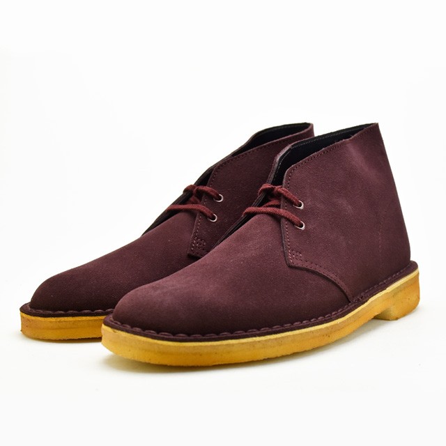 並行輸入品】クラークス デザートブーツ DESERT BOOT ワイン 26111465