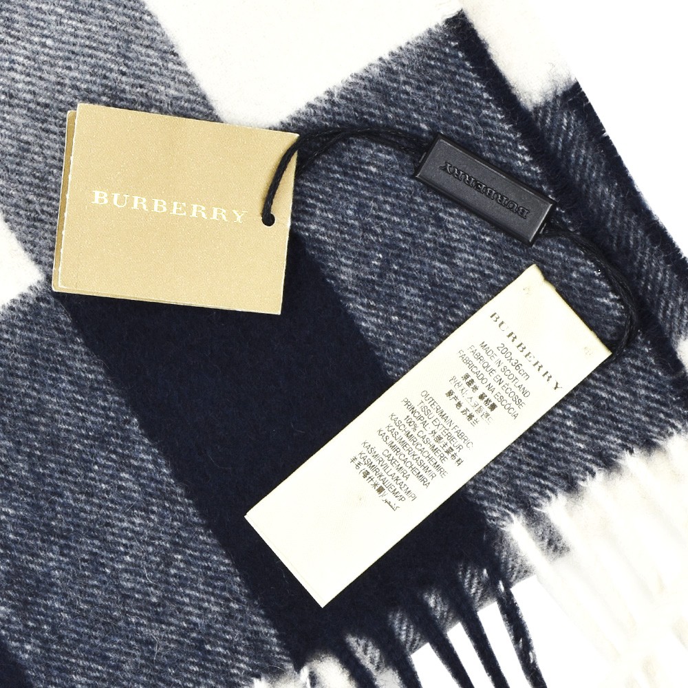 BURBERRY バーバリー カシミヤ マフラー ストール バーバリー