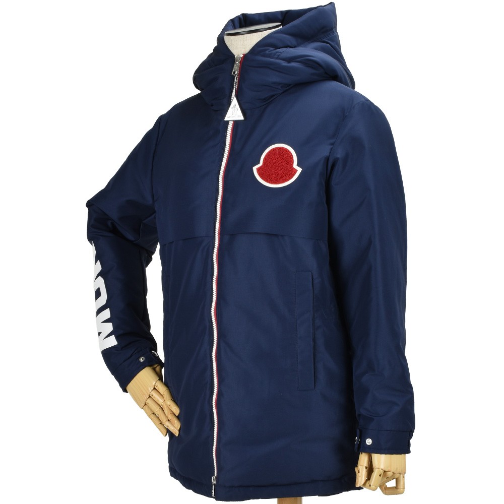 モンクレール防水 フード付きレインコート ブラック MONCLER モンクレール ダウンジャケット レディース アイロン