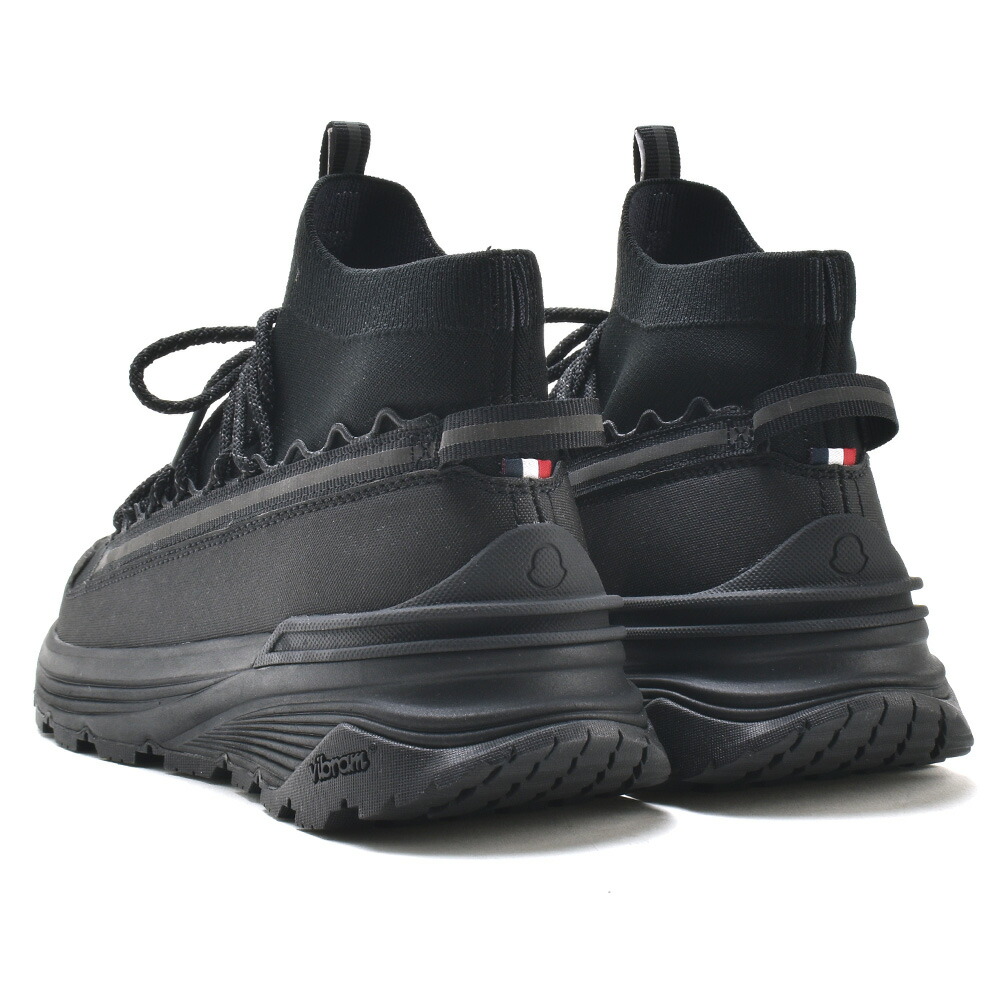 【大人気！】MONCLER☆SILENCIO ブラックシューズ MONCLER モンクレール スニーカー メンズ ハイテクスニーカー