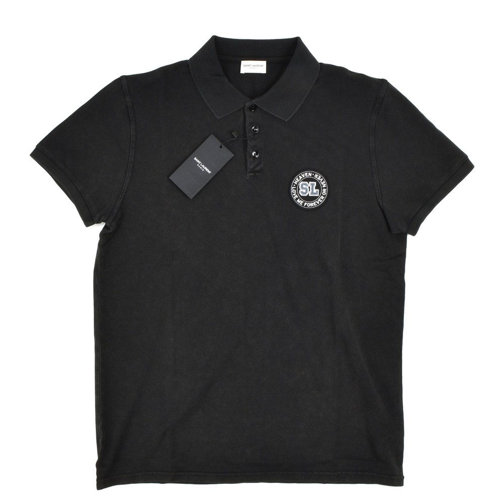 SAINT LAURENT 【SALE】サンローラン パリ ポロシャツ 半袖