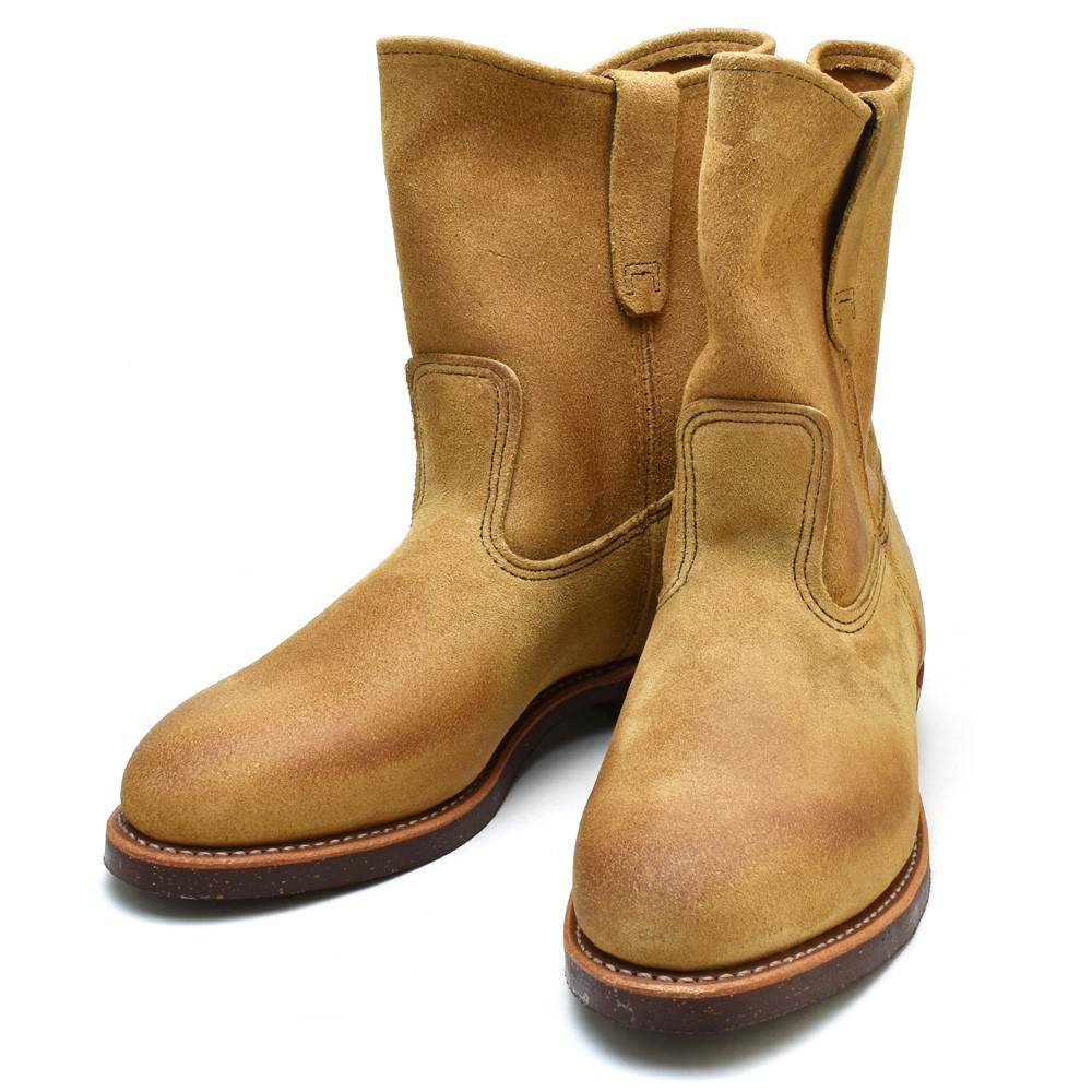 RED WING ワークブーツ 8 1/2 USA ベージュ RED WING SHOES レッドウィング STYLE NO.877 8