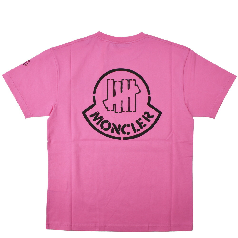 モンクレール コラボ Tシャツ ジーニアス メンズアンディフィーテッド カットソー ピンク MONCLER
